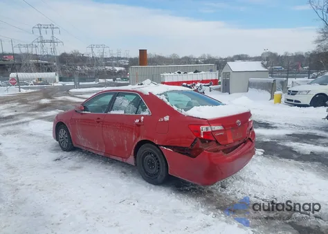 2012 Toyota Camry L from USA, damaged, VIN 4T4BF1FK1CR228853